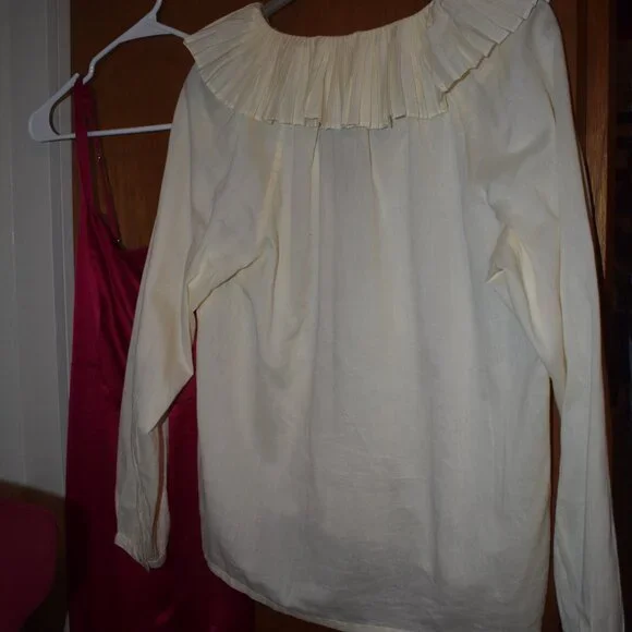 Doen Size Small NWOT Blouse Aster Mother of Pearl - Picture 4 of 6
